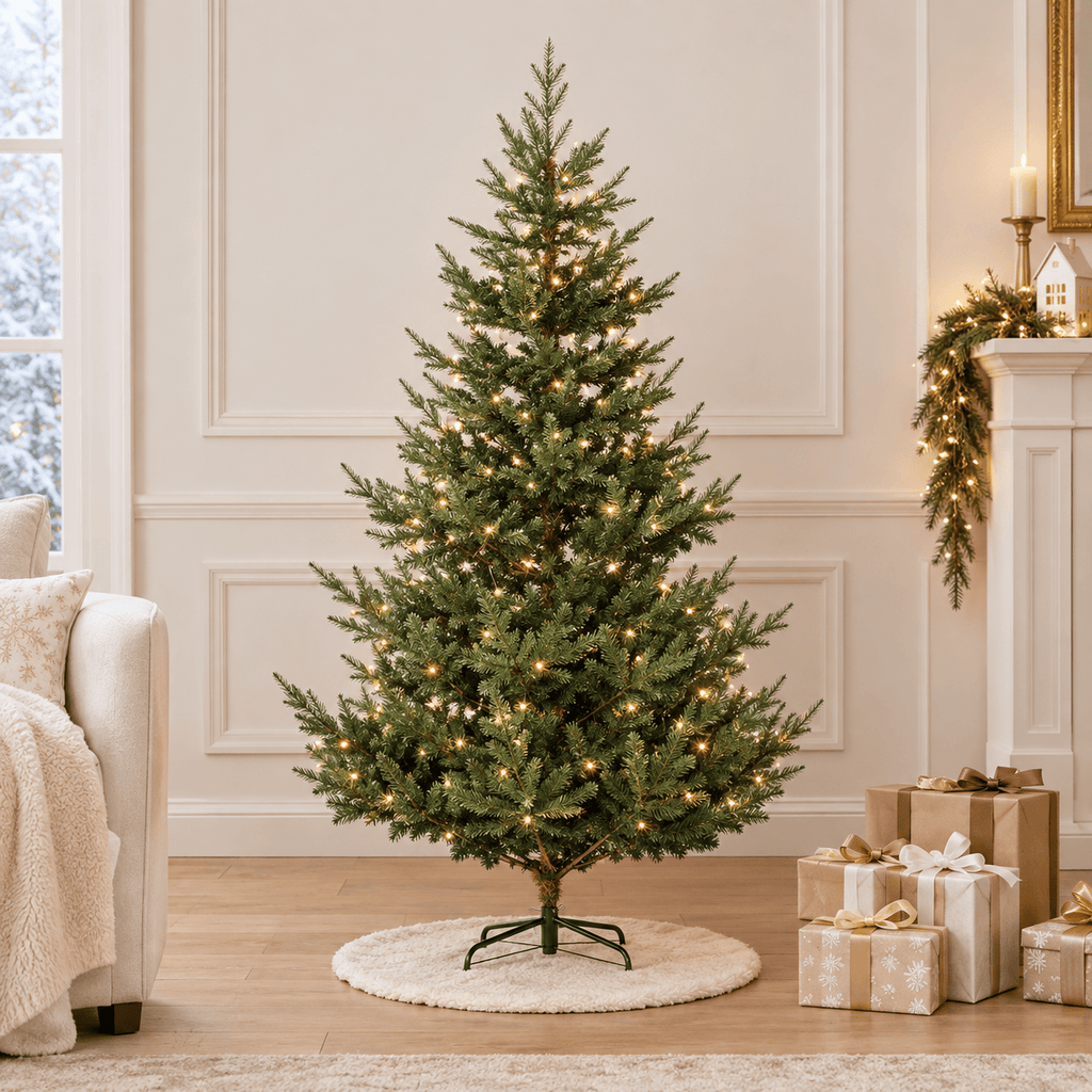 2.5' Green Prelit Artificial Christmas Tree with 24 LED Lights, Cordle