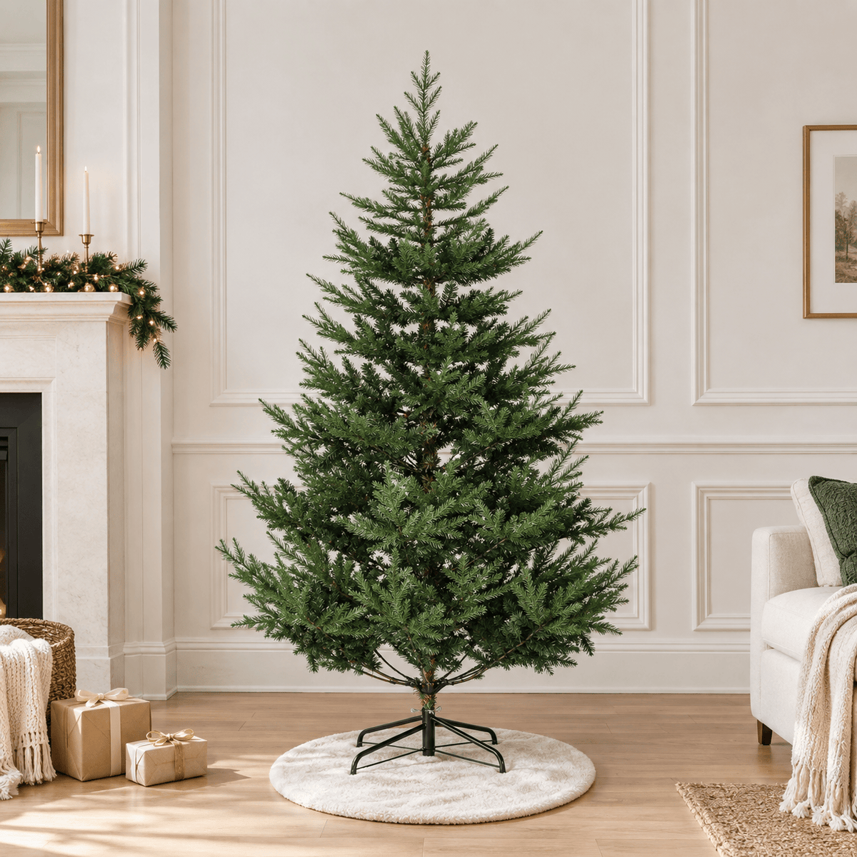 2.5' Green Prelit Artificial Christmas Tree with 24 LED Lights, Cordle