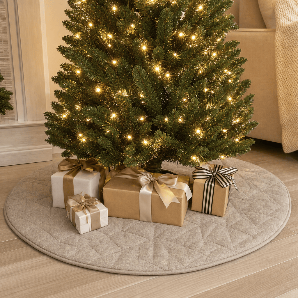 5' Green Pencil Christmas Tree with 110 LED Lights, Slim Design