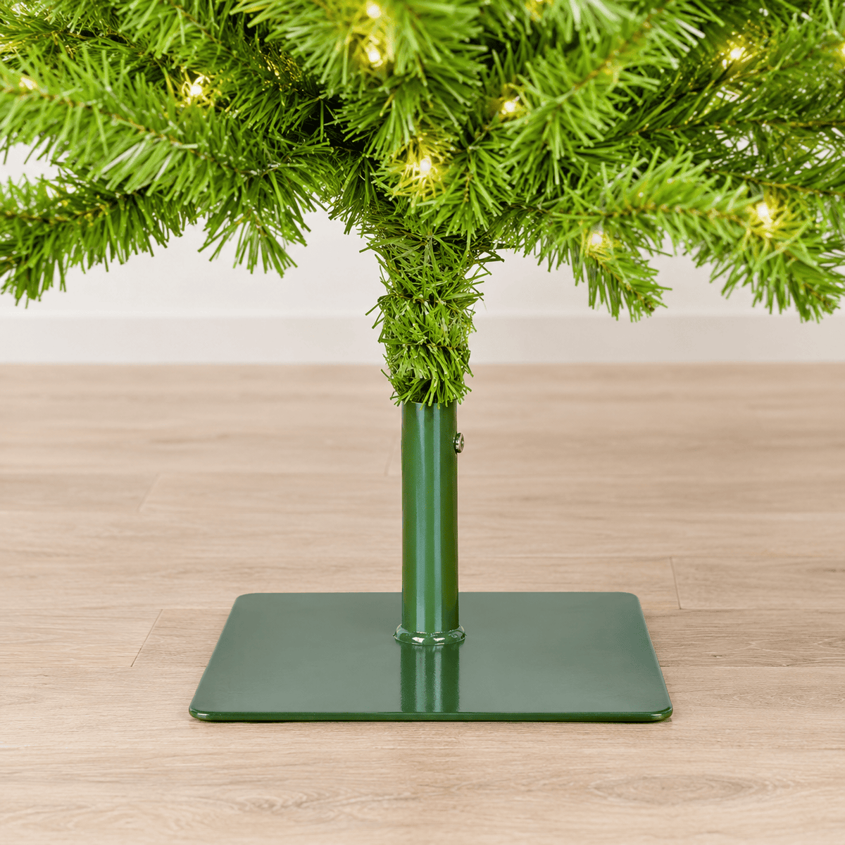 7' Whimsical Green Pre-Lit Christmas Tree, 628 Tips, 250 LED Lights