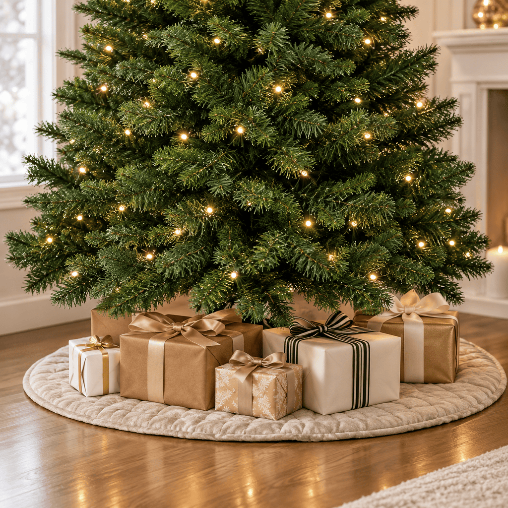 Green Artificial Slim Pencil Christmas Tree with 1,000 Tips, PVC