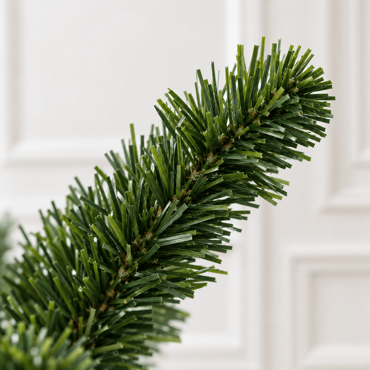 Green Fiber Optic Christmas Tree with LED Lights & Snowflakes