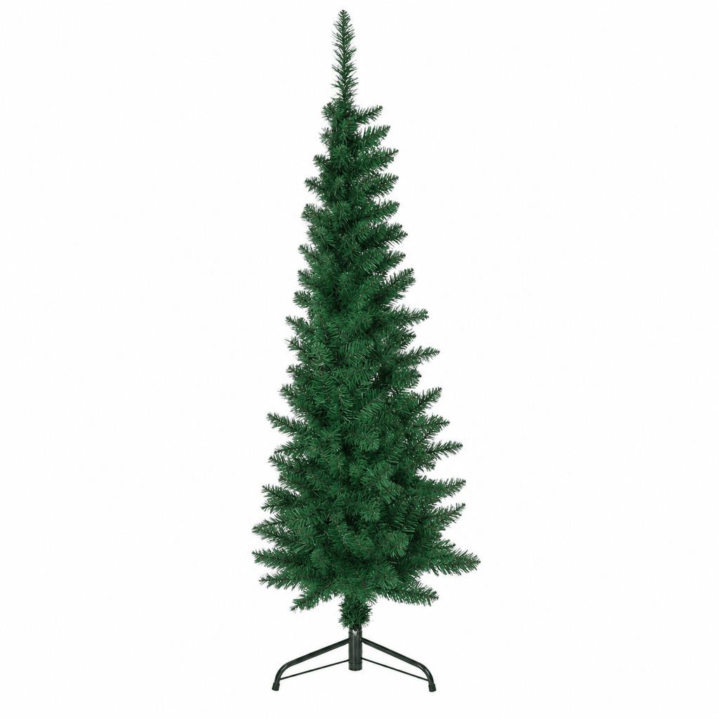 Green Half Artificial Christmas Tree with 229 Tips, Wall-Mounted