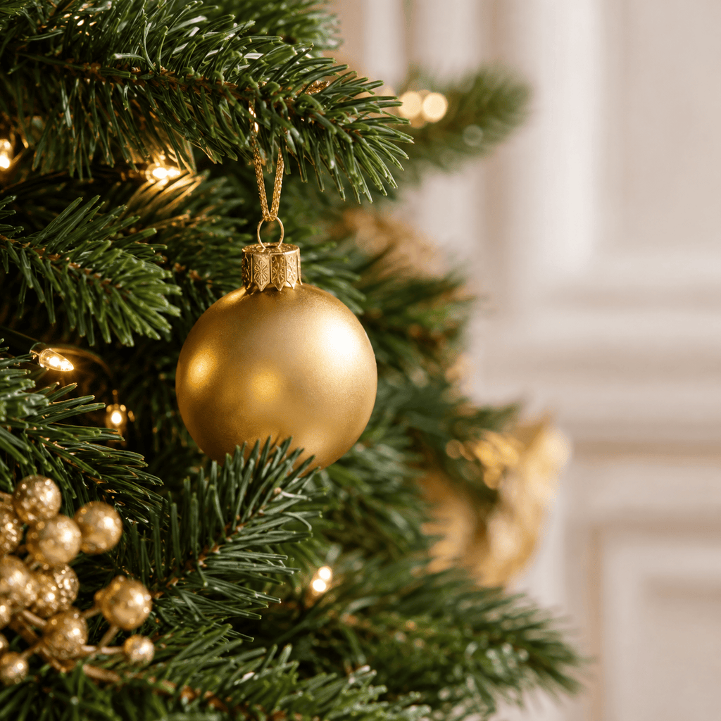 Pre-Lit Cactus Christmas Tree with 120 LED Lights and Ornaments