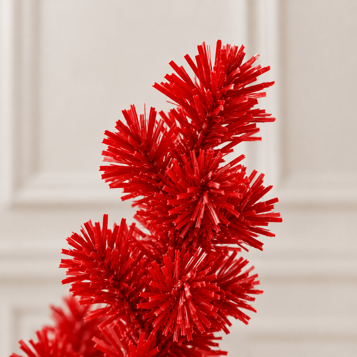 Pre-Lit Red Santa Hat Christmas Tree with 300 LED Lights, 1050 Tips
