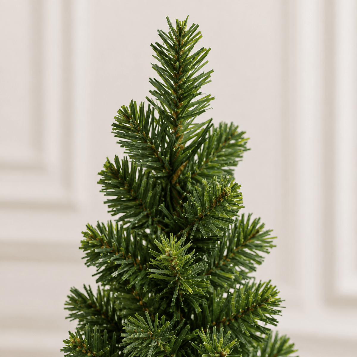 Slim Green Prelit Christmas Tree, 850 Branch Tips, 350 Multicolor LED 