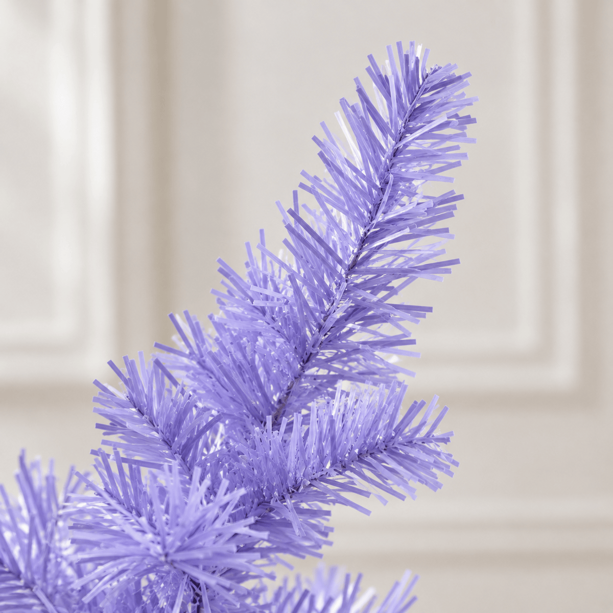 White Pre-Lit Artificial Christmas Tree with 11 LED Lighting Modes